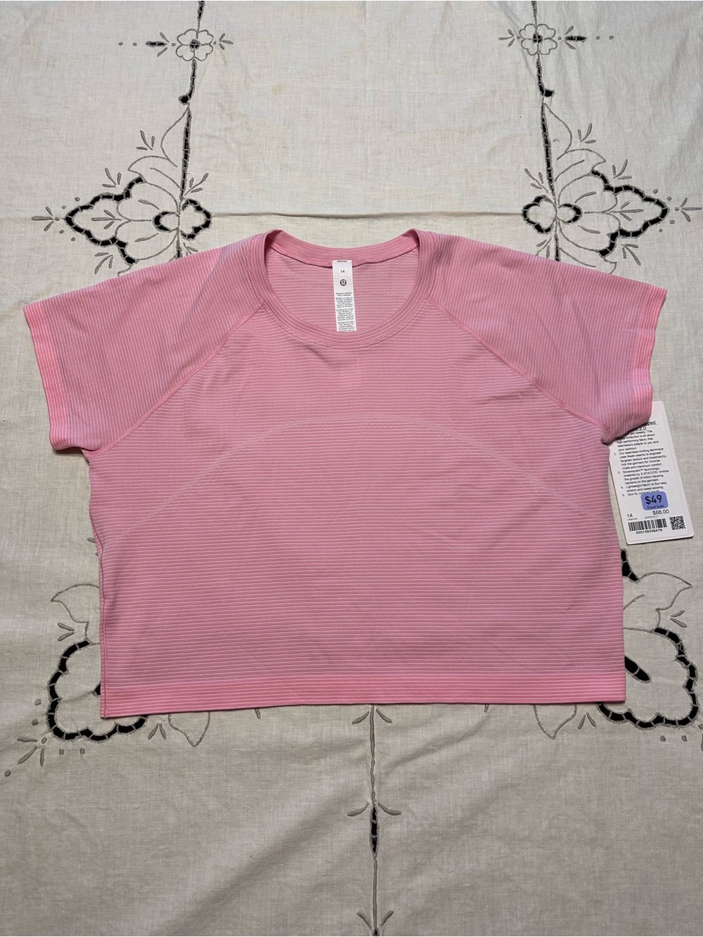 Swiftly Tech Cropped Short Sleeve 2.0 NWT